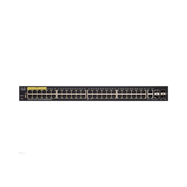 Коммутатор Cisco (SF350-48P-K9-EU)