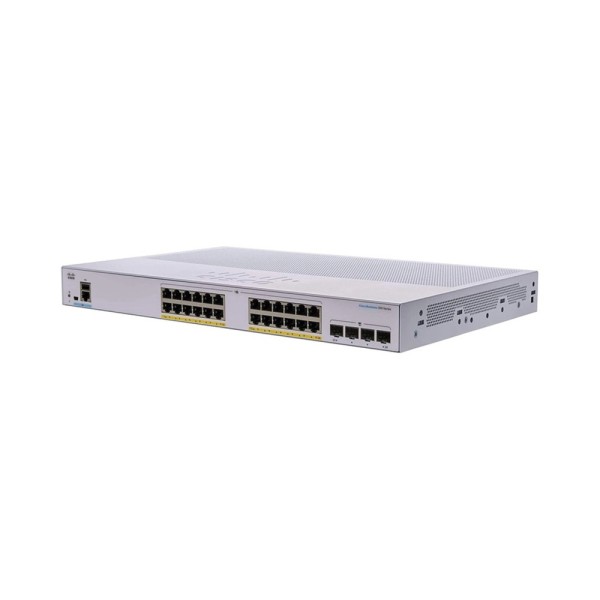 Комутатор Cisco CBS350-24P-4G-EU