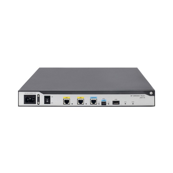 Маршрутизатор HP MSR2003 JG411A 2xGE 3 SIC slots 256 MB CF 1 GB RAM