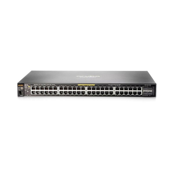 Комутатор HPE Aruba 2530-48-PoE+ J9778A 48x10/100+2xGE-T +2xGE-SFP L2 382W