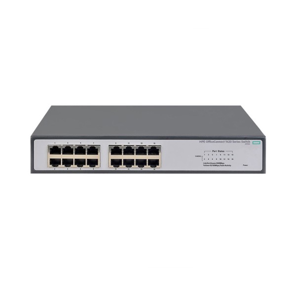 Комутатор HP 1420-16G JH016A Unmanaged Switch 16xGE ports L2