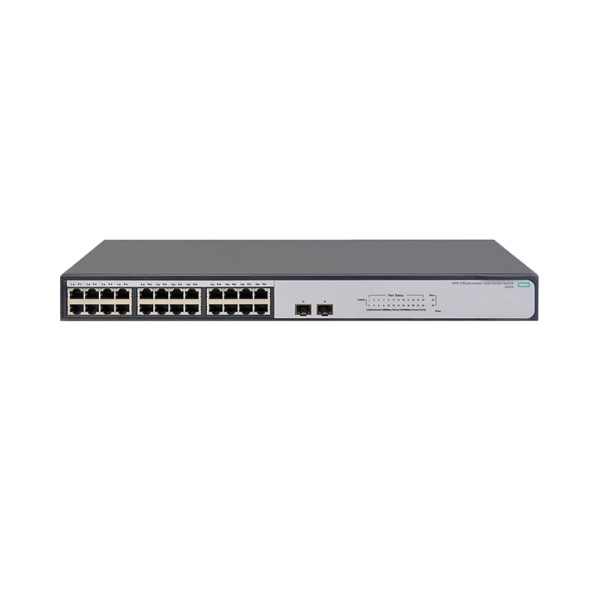 Комутатор HPE 1420-24G-2SFP JH017A Unmanaged Switch 24xGE 2xGE SFP ports L2