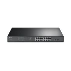Коммутатор TP-LINK TL-SG1218MPE 16xGE/PoE+ 192W 2xcomboGE/SFP EasySmart 19 Коммутатор TP-LINK TL-SG1218MPE 16xGE/PoE+ 192W 2xcomboGE/SFP EasySmart 19