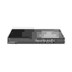Комутатор TP-LINK TL-SL1218P 16xFE/PoE+ 150W, 2xGE 1xcombo SFP некерований