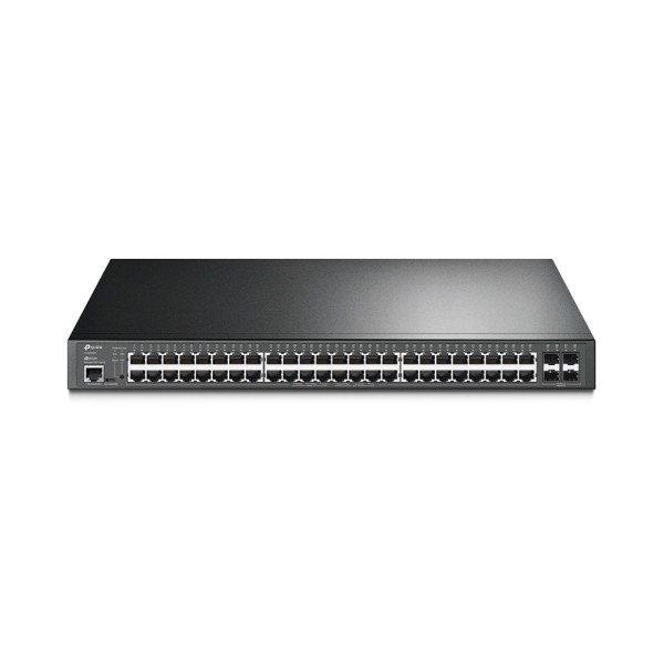 Коммутатор TP-LINK TL-SG3452P 48xGE/PoE+384W 4xGE SFP L2 JetStream 19