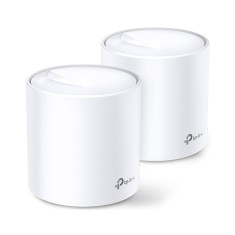 Маршрутизатор TP-LINK DECO-X20-2-PACK AX1800 1xGE LAN 1xGE WAN MU-MIMO OFDMA MESH Маршрутизатор TP-LINK DECO-X20-2-PACK AX1800 1xGE LAN 1xGE WAN MU-MIMO OFDMA MESH