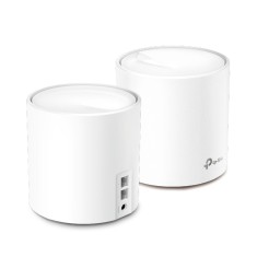 Маршрутизатор TP-LINK DECO-X60-2-PACK AX3000 1xGE LAN 1xGE WAN MU-MIMO OFDMA MESH Маршрутизатор TP-LINK DECO-X60-2-PACK AX3000 1xGE LAN 1xGE WAN MU-MIMO OFDMA MESH