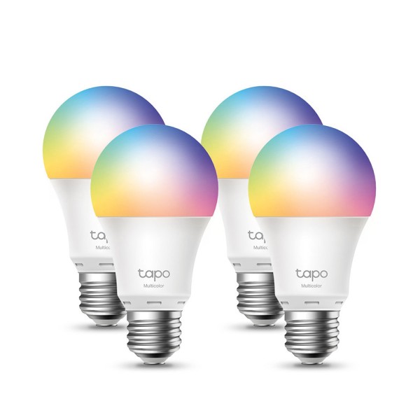 Умная многоцветная Wi-Fi лампа TP-LINK TAPO-L530E-4-PACK N300