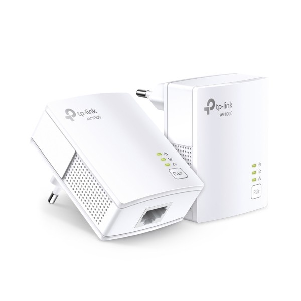 Адаптер Powerline TP-LINK TL-PA7017KIT 2PK AV1000 1xGE