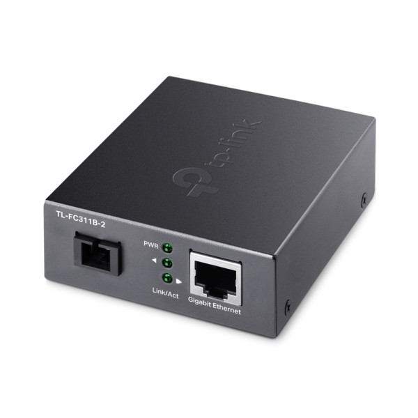 Медиаконвертер TP-LINK TL-FC311B-2 10/100/1000 WDM (TX 1310nm RX 1550nm) SM 2km SC