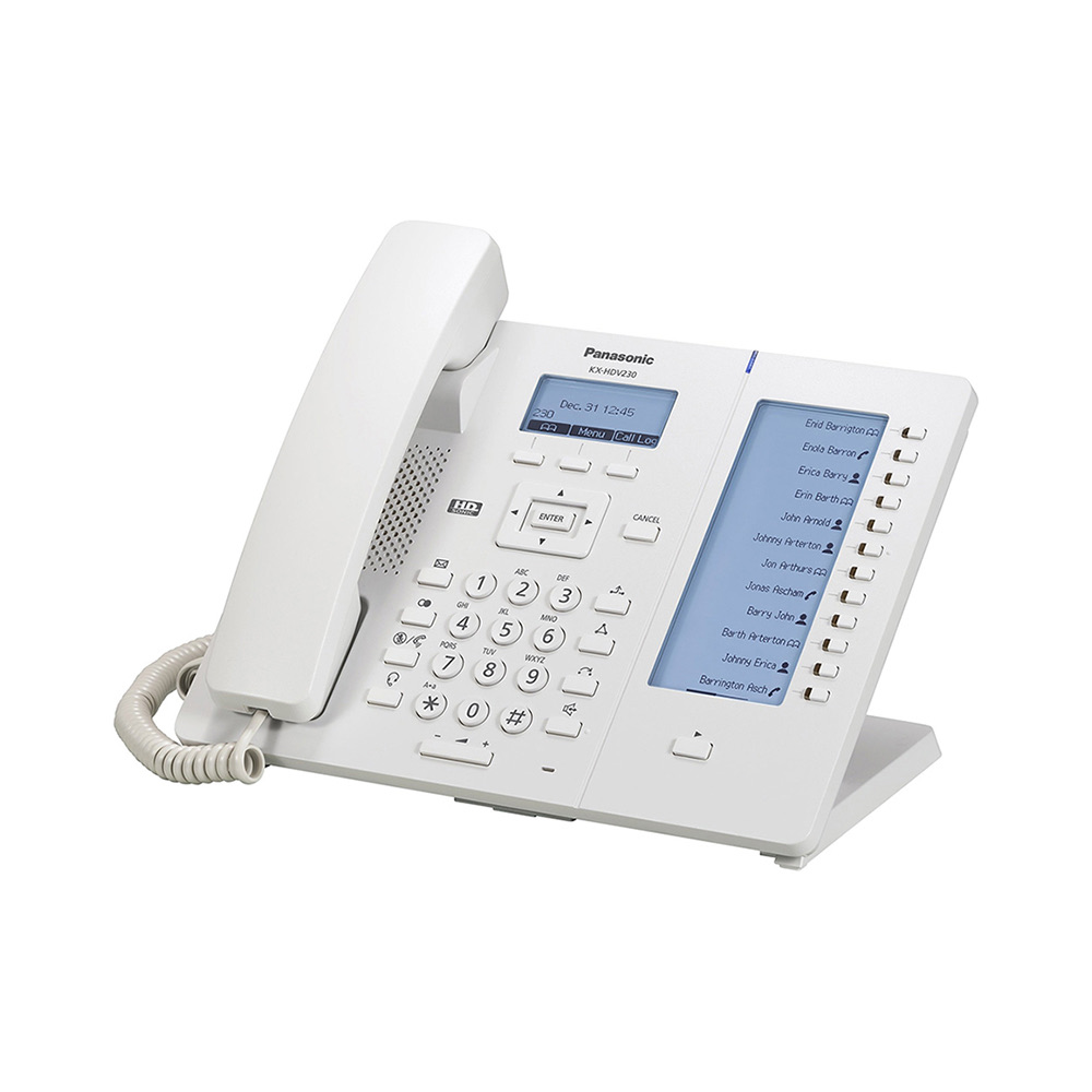 IP-телефон Panasonic KX-HDV230RU White - купити в Expert-Pro ®