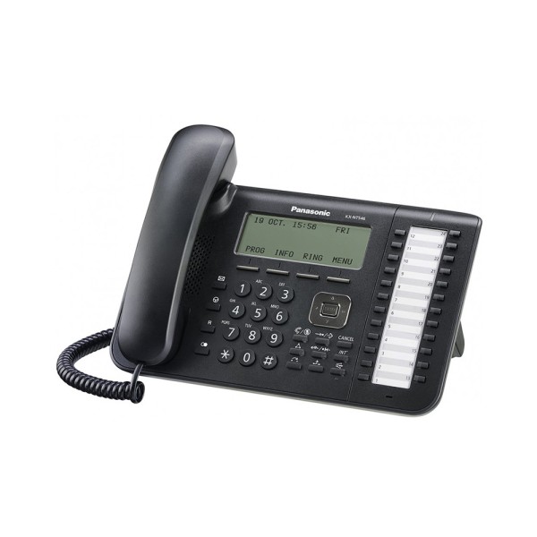 IP-телефон Panasonic KX-NT546RU-B Black для АТС Panasonic KX-TDE/NCP/NS