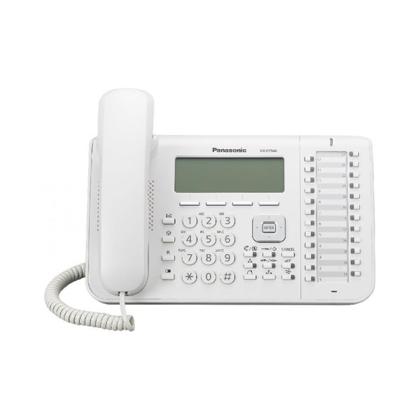 IP-телефон Panasonic KX-NT546RU White для АТС Panasonic KX-TDE/NCP/NS