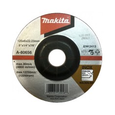 Диск зачисний по нержавіючої сталі Makita 125 мм (A-80656) Диск зачисний по нержавіючої сталі Makita 125 мм (A-80656)