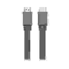 Шнур E-Cable HDMI - HDMI, 1.5м, v1.4, 3D, Hi-Speed, flat-series, purple (EC555113)