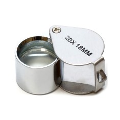 Лупа ювелірна Magnifier MG21174А, збіль.- 20X, діам.- 18мм Лупа ювелірна Magnifier MG21174А, збіль.- 20X, діам.- 18мм