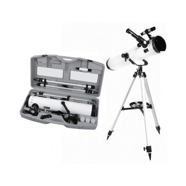 Телескоп портативний Magnifier Libra 76/700 (рефлектор) + бокс