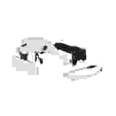 Лупа-окуляри бінокулярні Magnifier 9892B2, збіль.- 1X-3.5Х з Led