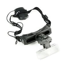 Бінокулярна лупа Magnifier 9892Е, збіль.- 1X-28Х з Led Бінокулярна лупа Magnifier 9892Е, збіль.- 1X-28Х з Led
