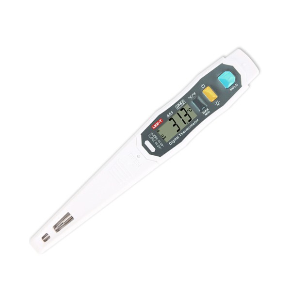 Цифровой термометр UNI-T A61 влагозащищенный (-40°C +250°C)