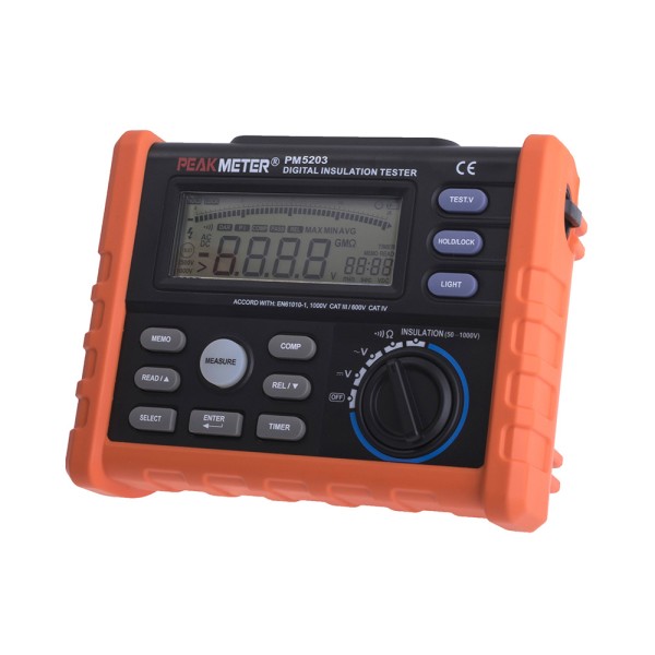 Тестер опору ізоляції (мегаомметр) PeakMeter PM5203