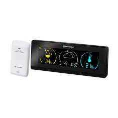 Метеостанція Bresser Colour Temeo Life Black Метеостанція Bresser Colour Temeo Life Black