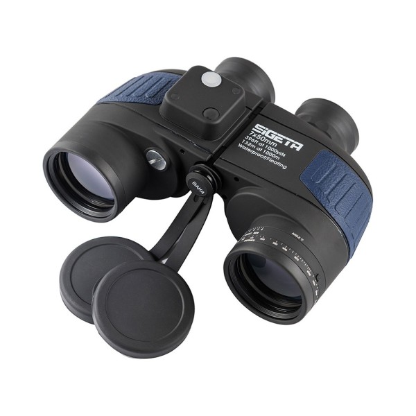 Бінокль SIGETA Admiral 7x50 з далекомірною сіткою Blue floating/compass/reticle морський