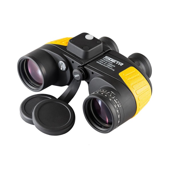 Бінокль SIGETA Admiral 7x50 з далекомірною сіткою Yellow floating/compass/reticle морський