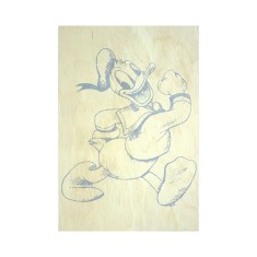 Фанера з контуром для випалювання ;Дональд;