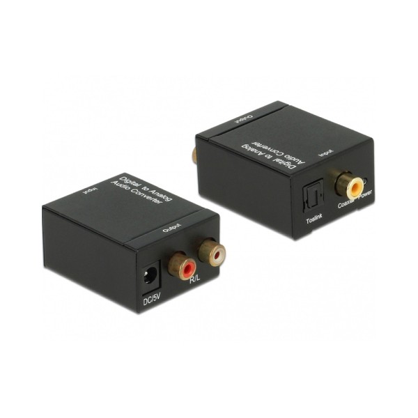Конвертер Comp max OPAV цифрового звуку з оптичного кабелю в аналоговий сигнал
