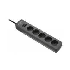 Фільтр мережевий APC Essential SurgeArrest PME5B-RS 5 Outlet Black 230V Фільтр мережевий APC Essential SurgeArrest PME5B-RS 5 Outlet Black 230V