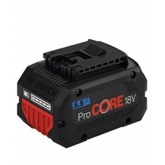 Аккумулятор Bosch Li-ion ProCORE18V 5.5 Ач Аккумулятор Bosch Li-ion ProCORE18V 5.5 Ач