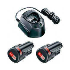 Набір акумуляторів та ЗП Bosch 2 АКБ 12В, 1.5Ач і ЗП GAL 1210 CV Набір акумуляторів та ЗП Bosch 2 АКБ 12В, 1.5Ач і ЗП GAL 1210 CV