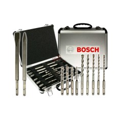 Сверла и зубило Bosch SDS+ , набор 11 ед., в кейсе Сверла и зубило Bosch SDS+ , набор 11 ед., в кейсе