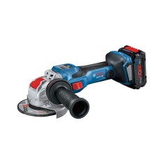Шліфмашина кутова акумуляторна BOSCH GWX 18V-15 SC Professional + L-BOXX 136, 2 АКБ + ЗУ