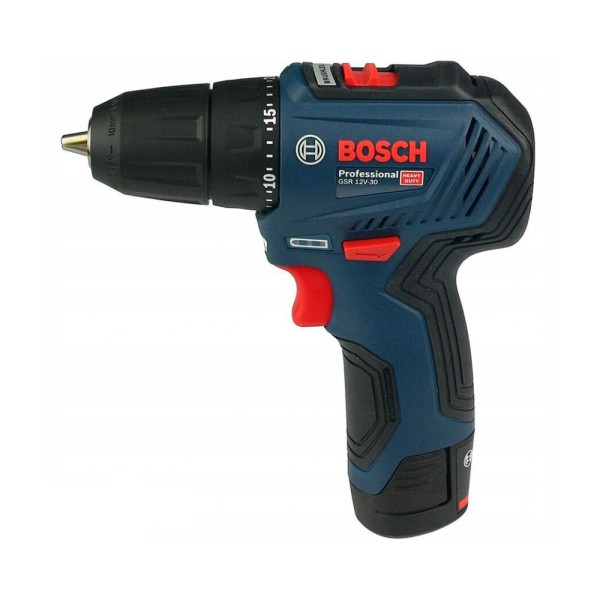 Дрель-шуруповёрт ударная аккумуляторная BOSCH GSB 12V-30 Professional Solo (без АКБ)