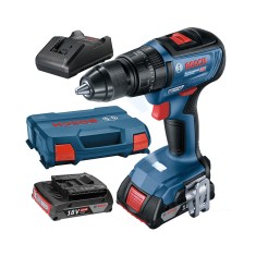 Дриль-шуруповерт ударний акумуляторний BOSCH GSB 18V-50 Professional + 2 GBA 18 V 2 Аг Дриль-шуруповерт ударний акумуляторний BOSCH GSB 18V-50 Professional + 2 GBA 18 V 2 Аг
