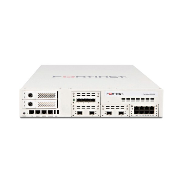 Сервер Fortinet Web Application Firewall-3000E FWB-3000E 4x10 GE SFP+ 8xGE RJ45 4xGE SFP 2x2 TB stor