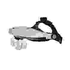 Бінокулярна лупа Magnifier 81001-H, збіль.- 1.2X-6Х з Led