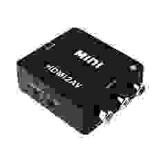 Конвертер Comp CP9075 AV/RCA в HDMI, mini (1080p/Full HD|150MHz|v1.4)