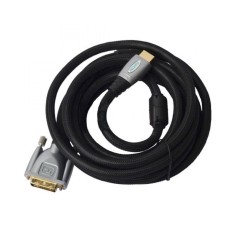Шнур Comp HDMI - DVI, 3м, hi-fi,black (CP555416) Шнур Comp HDMI - DVI, 3м, hi-fi,black (CP555416)