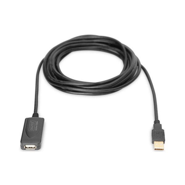 Удлинитель DIGITUS DA-70130-4 USB 2.0 Active Cable A/M-A/F 5м