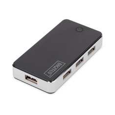 Концентратор DIGITUS USB 2.0 Hub DA-70222 7 Port Концентратор DIGITUS USB 2.0 Hub DA-70222 7 Port