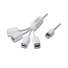 Концентратор Digitus DA-70216 USB 2.0 4 порта Концентратор Digitus DA-70216 USB 2.0 4 порта