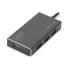 Концентратор Digitus DA-70240-1 USB 3.0 Hub 4-port Концентратор Digitus DA-70240-1 USB 3.0 Hub 4-port