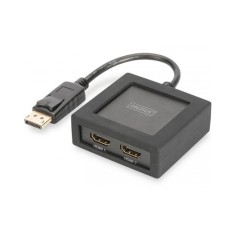 Спліттер DIGITUS DS-45403 DisplayPort - HDMI UHD 4K 1x2 Спліттер DIGITUS DS-45403 DisplayPort - HDMI UHD 4K 1x2