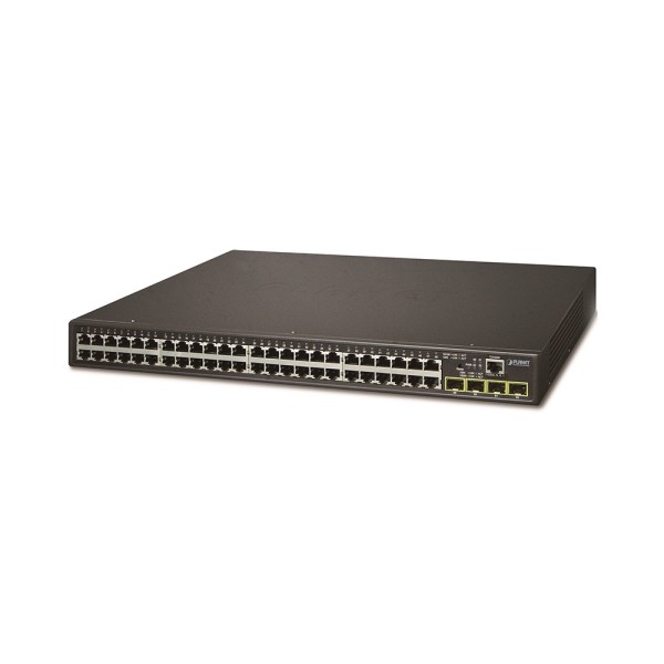 Комутатор Planet GS-4210-48T4S 48xRJ45 4xSFP Gigabit Switch,Managed