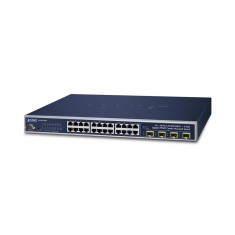 Комутатор Planet WGSW-24040HP4 24xRJ45 Gigabit 4xSFP POE+ Switch 440W Managed Комутатор Planet WGSW-24040HP4 24xRJ45 Gigabit 4xSFP POE+ Switch 440W Managed