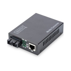 Медиа конвертор DIGITUS DN-82020-1 Fast Ethernet RJ45/MM SC 1310м 2км Медиа конвертор DIGITUS DN-82020-1 Fast Ethernet RJ45/MM SC 1310м 2км