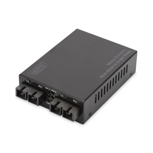 Медиа конвертор DIGITUS DN-82024 Fast Ethernet MM SC DX/SM SC DX 1310нм